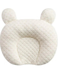Baby Pillow for Flat Head Syndrome Prevention – Ergonomic Natural Latex Design, Breathable and Hypoallergenic, Machine Washable 0