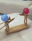Two Player Wooden Bot Game