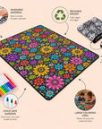 Kids Drawing Velvet Blanket