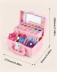 Children's Non-Toxic Makeup Set for Creative Play with Lipstick and Eye Shadow – Safe and Easy to Use Kit for Imaginative Fun 4