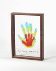 DIY Handprint Frame Kit for Toddlers – Creative Keepsake Craft with Non-Toxic Paints, Multiple Colors Available 0
