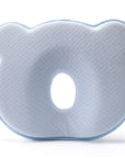 Memory Foam Baby Pillow for Infants – Ergonomic Toddler Sleep Aid with Optimal Head Support and Soft White Cover 1