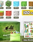 Mobi Magnetic Building Blocks | 48-Piece Montessori Learning Toy 8