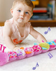 Sensory Plush Caterpillar Toy with Rattle and Music – Engaging Development Tool for Infants, Soft and Safe Material 6