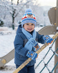 Kids Winter Hat Scarf Gloves Set