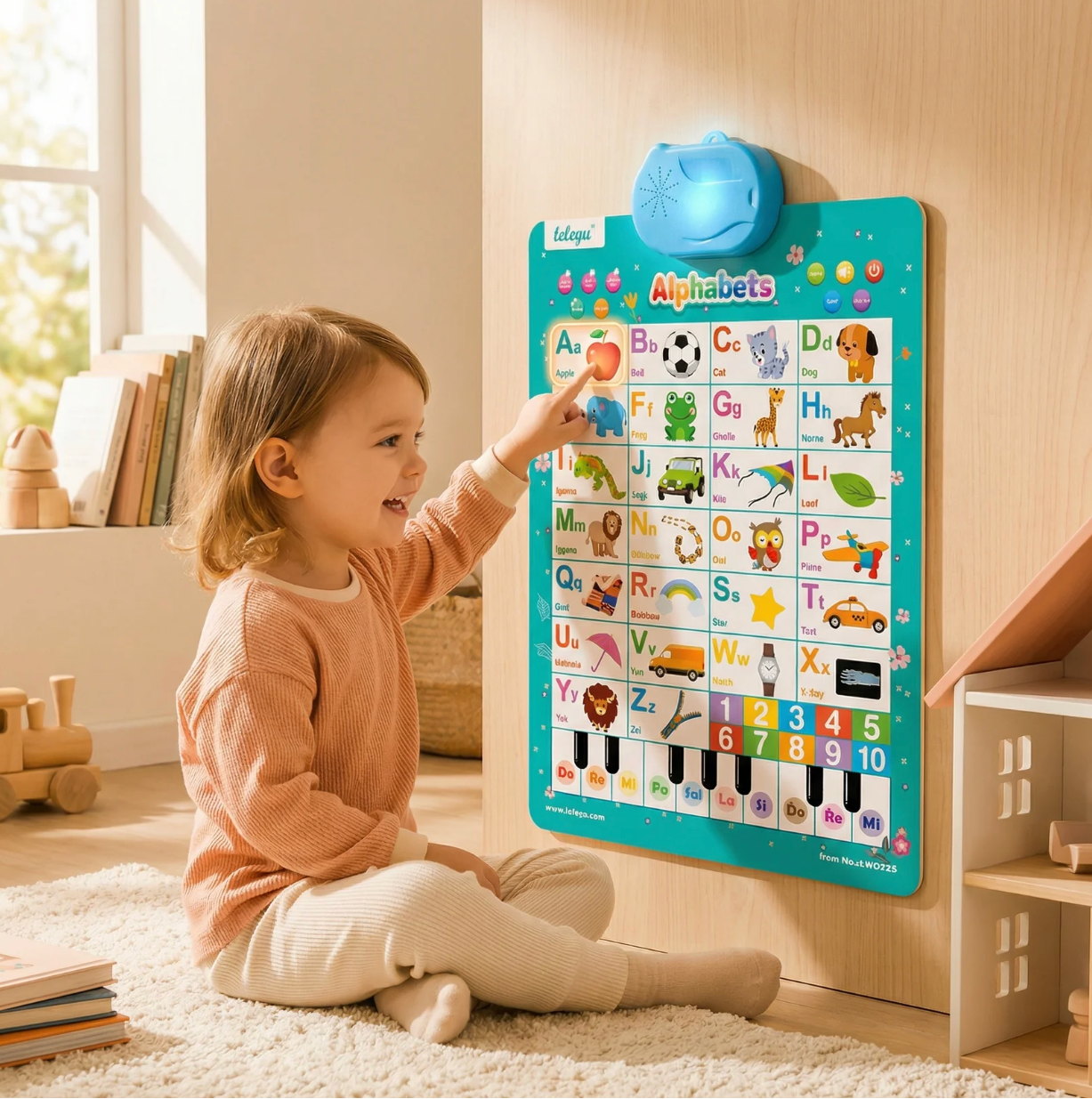 Learning Wall Chart Piano