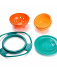 360° Anti-Spill Children's Bowl with Lid, Ergonomic Handles, BPA-Free, Microwave & Dishwasher Safe – Perfect for Toddlers 4