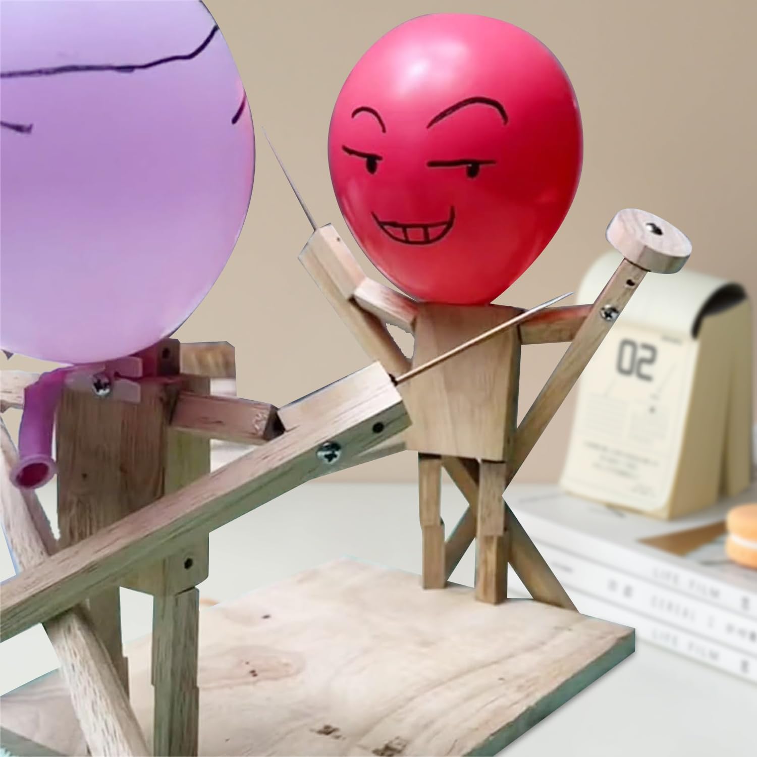 Two Player Wooden Bot Game