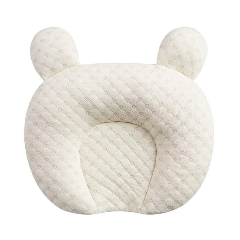 Baby Pillow for Flat Head Syndrome Prevention – Ergonomic Natural Latex Design, Breathable and Hypoallergenic, Machine Washable 0