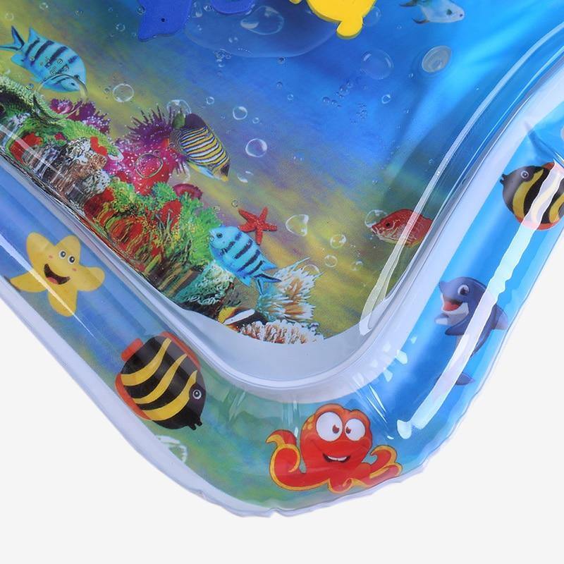 Baby Water Play Mat for Tummy Time – Inflatable Leakproof Design, 66x50cm Play Mat for Motor Skills Development 5