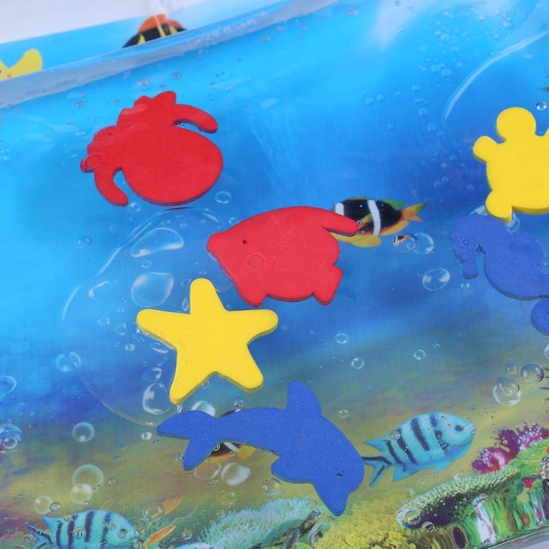 Baby Water Play Mat for Tummy Time – Inflatable Leakproof Design, 66x50cm Play Mat for Motor Skills Development 6