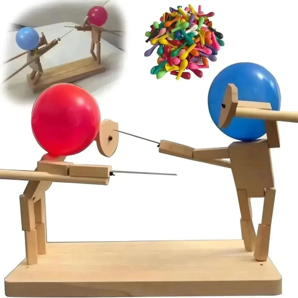 Two Player Wooden Bot Game