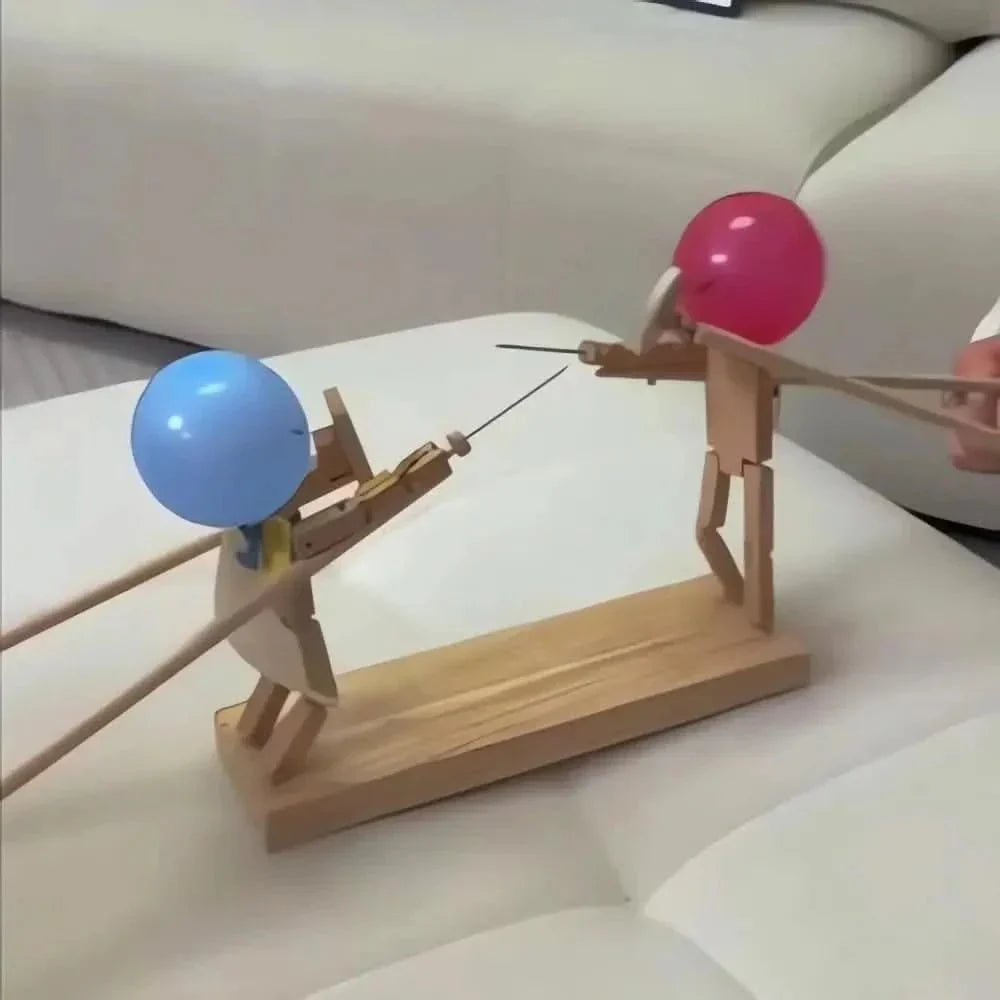 Two Player Wooden Bot Game