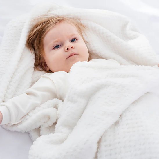 Bamboo Baby Blanket | Soft Organic Cotton, Chemical-Free 0