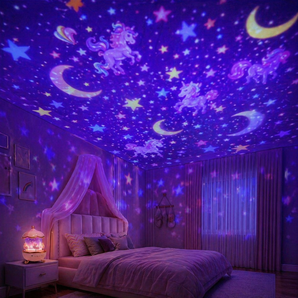 Star Projector Night Light