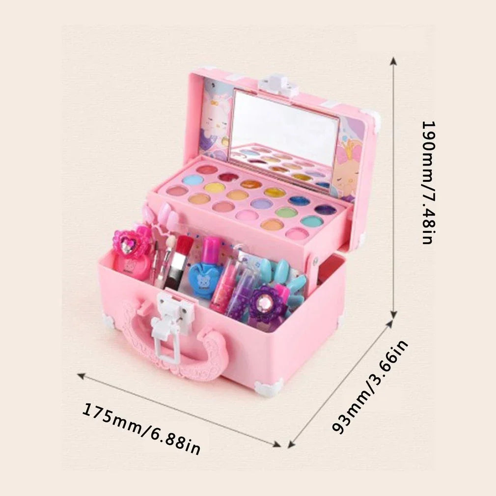 Children's Non-Toxic Makeup Set for Creative Play with Lipstick and Eye Shadow – Safe and Easy to Use Kit for Imaginative Fun 4