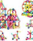 Creative Magnetic Building Blocks for Kids 3+ – Safe, Durable Educational Toy for Imaginative Play and Skill Development 2