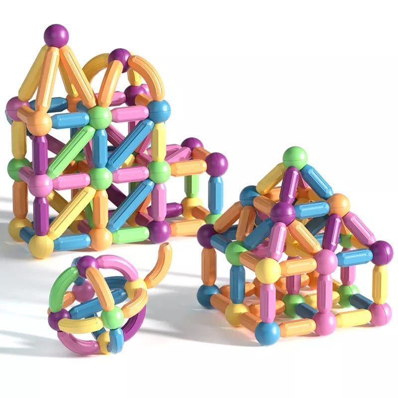 Creative Magnetic Building Blocks for Kids 3+ – Safe, Durable Educational Toy for Imaginative Play and Skill Development 4