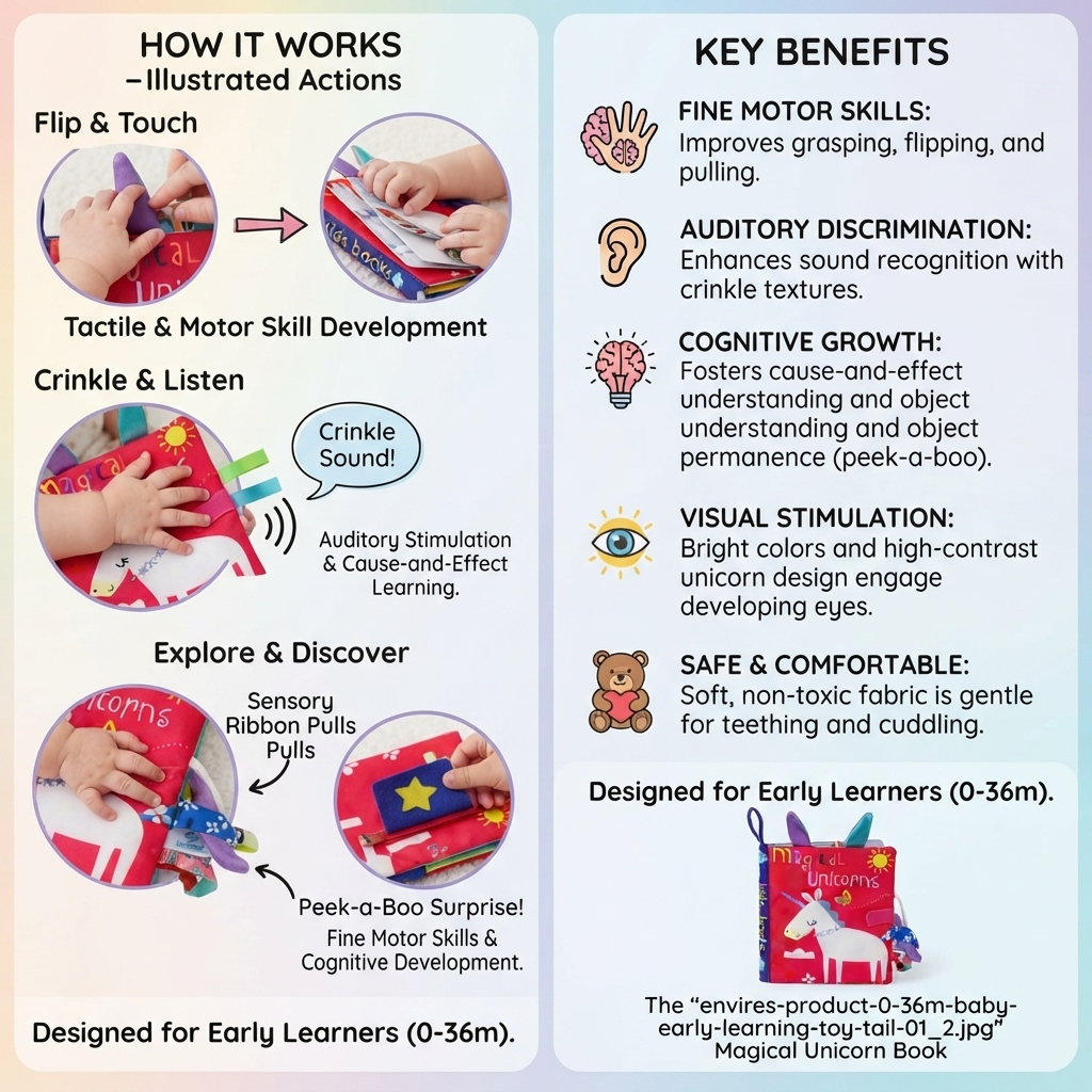Sensory Book Envires Baby
