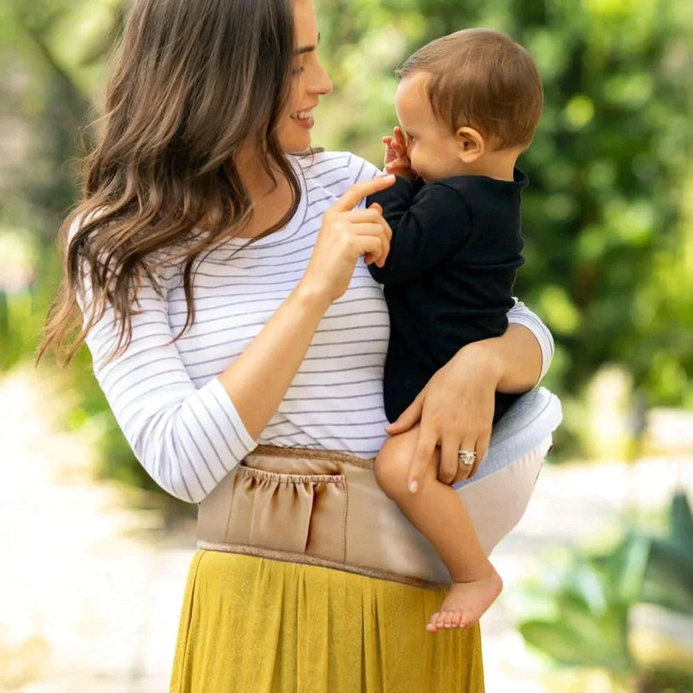 Ergonomic Baby Carrier with Hip Seat, Adjustable for Comfort and Support – Suitable for Ages 3 Months to 3 Years 1