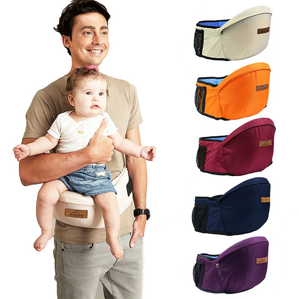 Ergonomic Baby Carrier with Hip Seat, Adjustable for Comfort and Support – Suitable for Ages 3 Months to 3 Years 2