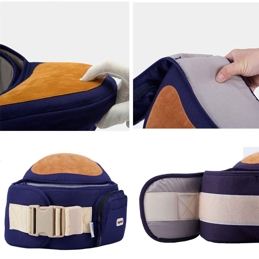 Ergonomic Baby Carrier with Hip Seat, Adjustable for Comfort and Support – Suitable for Ages 3 Months to 3 Years 3