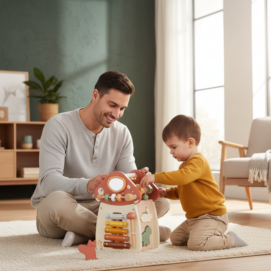 Montessori Busy Box Envires Baby