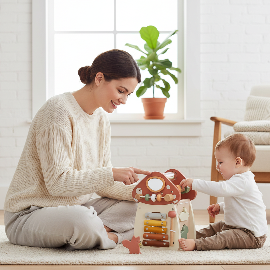 Montessori Busy Box Envires Baby