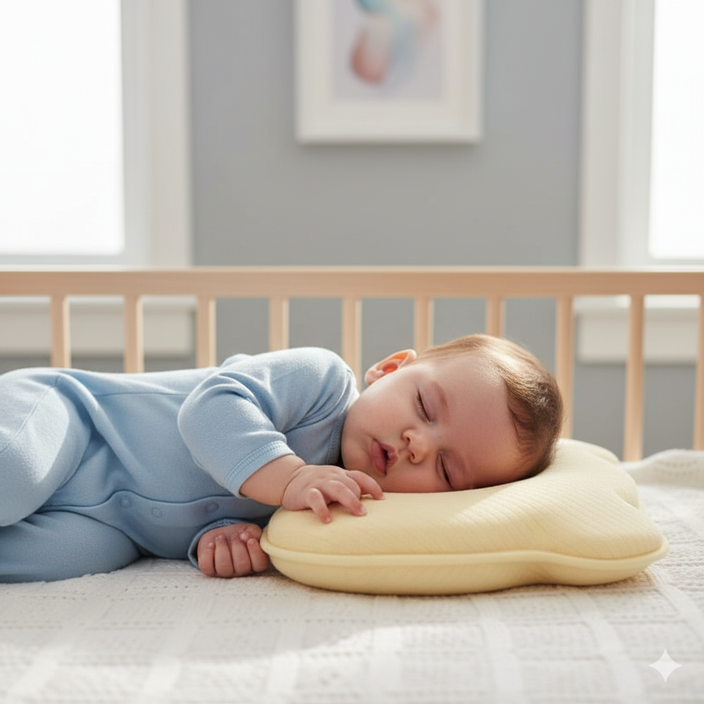 Memory Foam Baby Pillow Envires Baby