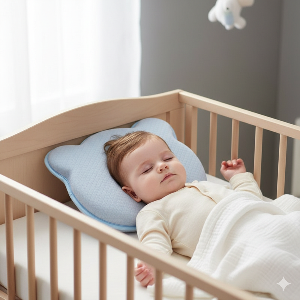 Memory Foam Baby Pillow Envires Baby