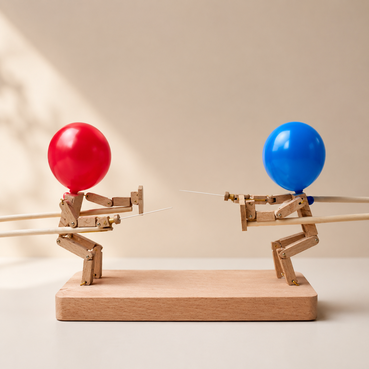 Two Player Wooden Bot Game