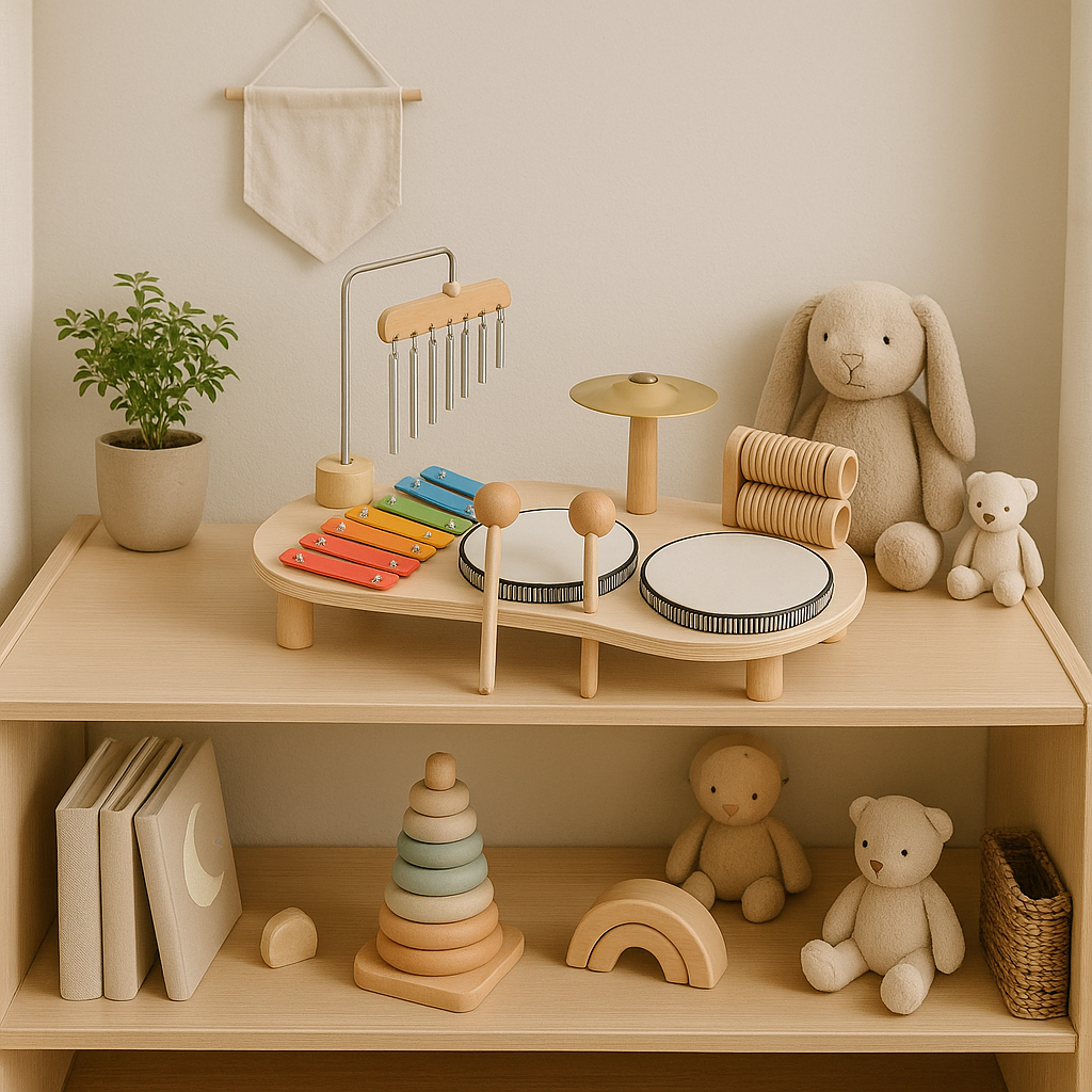 Interactive Baby Music Set - Engaging Musical Toys for Early Development with Portable Design and Bright Colors 1