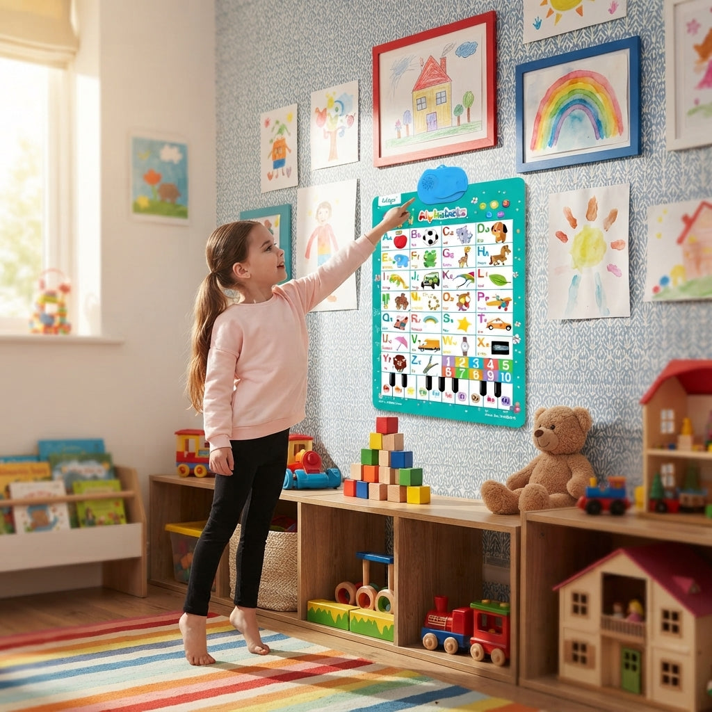 Learning Wall Chart Piano