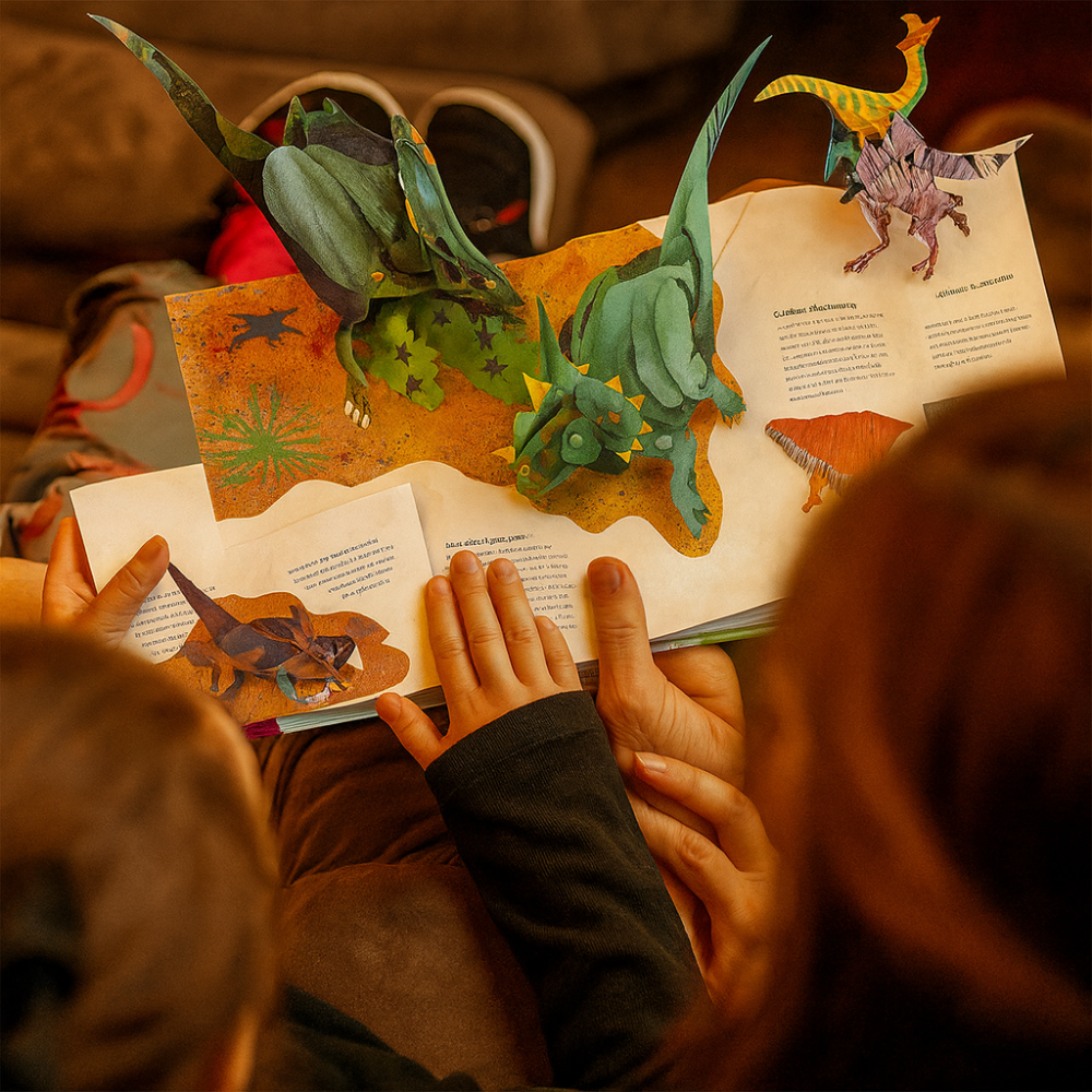 Kids Dinosaur Pop-Up Book – 3D Interactive Encyclopedia for Ages 4+ with Stunning Illustrations and Educational Content 2