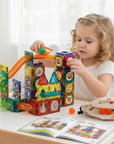 Magneto-Billes Construction Toy | Magnetic Ball Circuit for Creative Learning 1