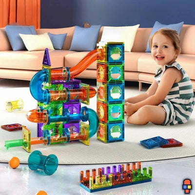 Magneto-Billes Construction Toy | Magnetic Ball Circuit for Creative Learning 6