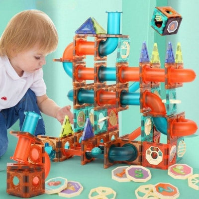 Magneto-Billes Construction Toy | Magnetic Ball Circuit for Creative Learning 7