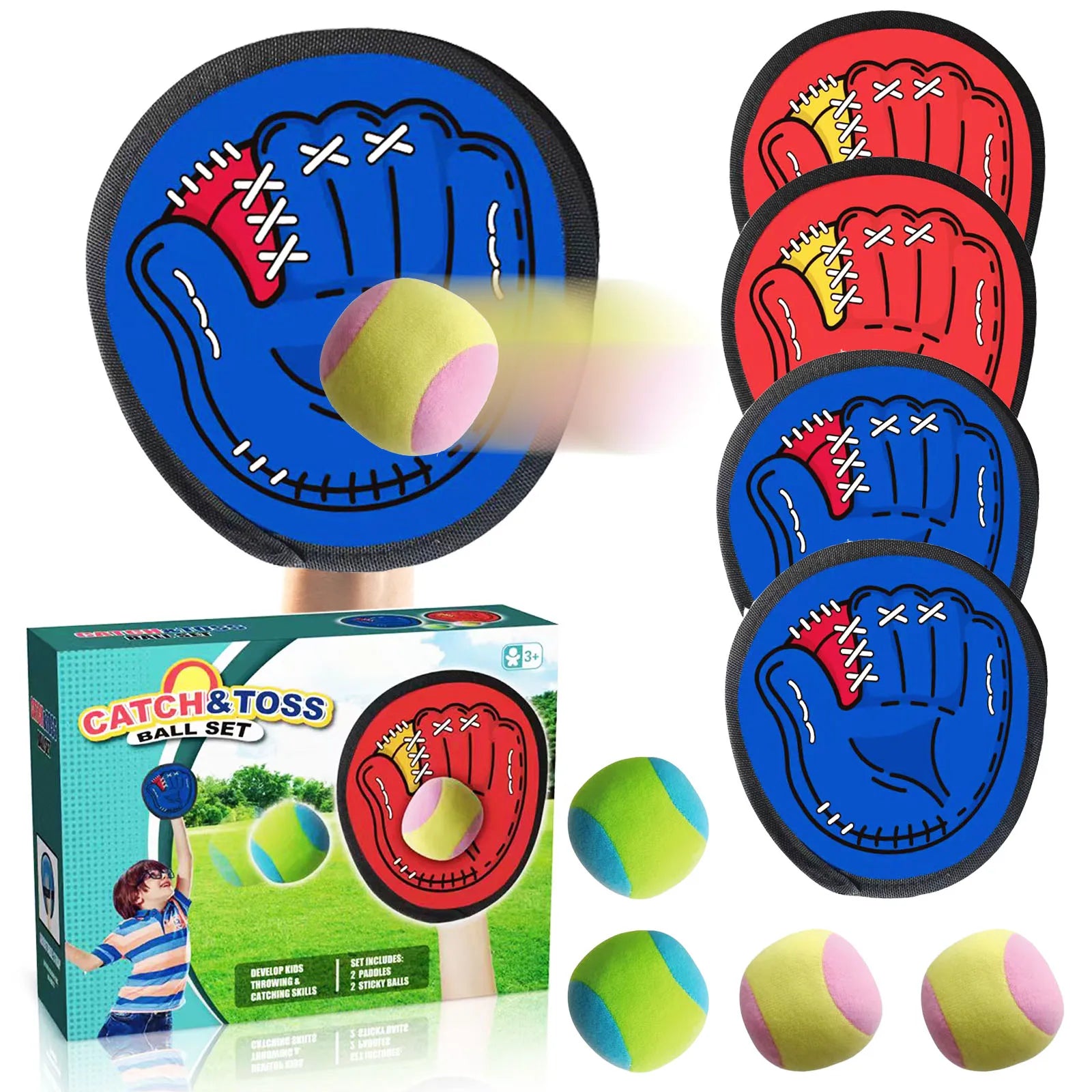 Sticky Catch Ball Set