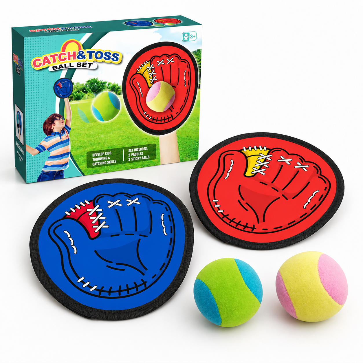 Sticky Catch Ball Set