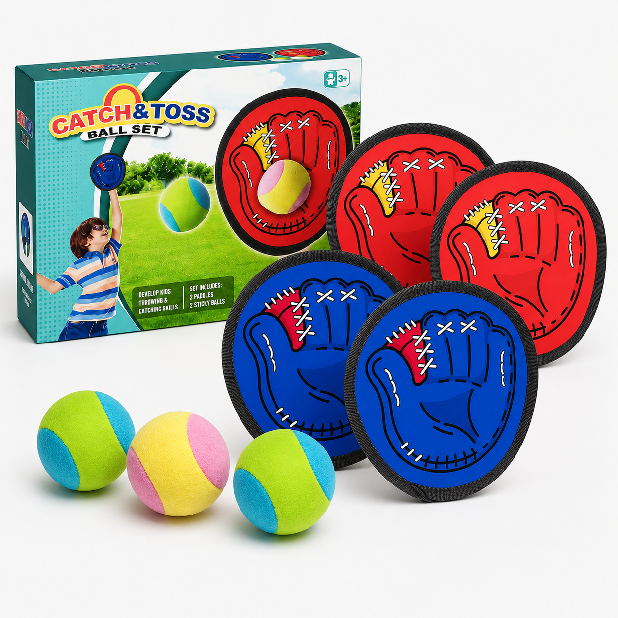 Sticky Catch Ball Set