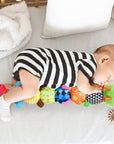 Sensory Plush Caterpillar Toy with Rattle and Music – Engaging Development Tool for Infants, Soft and Safe Material 1