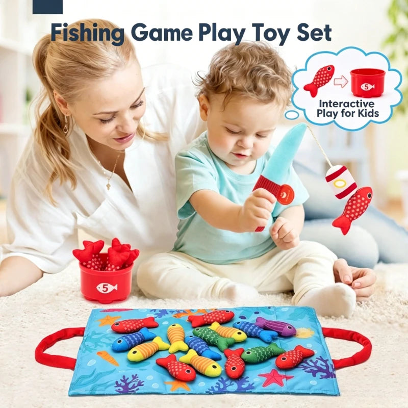Montessori Fishing Toy Set Envires Baby