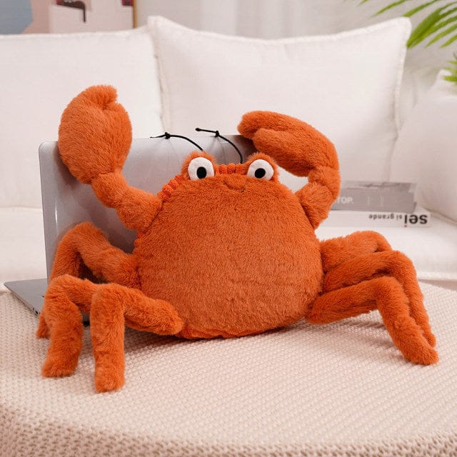 Soft Maritime Lobster and Crab Plush Toy – Funny Cuddly Stuffed Animals in Various Sizes for Kids and Sea Lovers 0