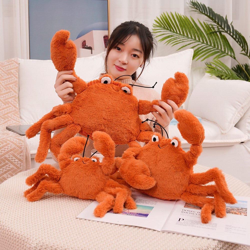 Soft Maritime Lobster and Crab Plush Toy – Funny Cuddly Stuffed Animals in Various Sizes for Kids and Sea Lovers 2