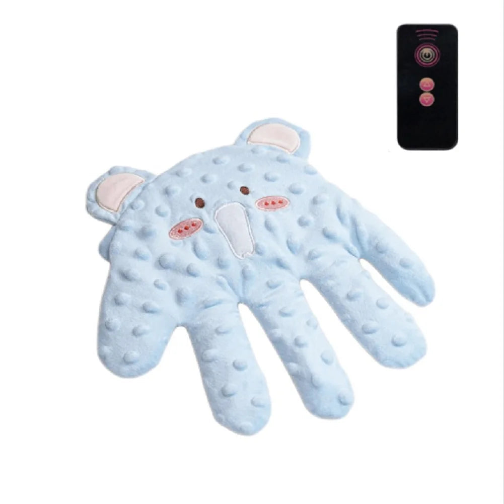 Soothing Baby Pillow with Remote Control – Ergonomic Sleep Aid for Infants, Ultra-Soft Cotton, Adjustable Heat, Multi-Functional 13