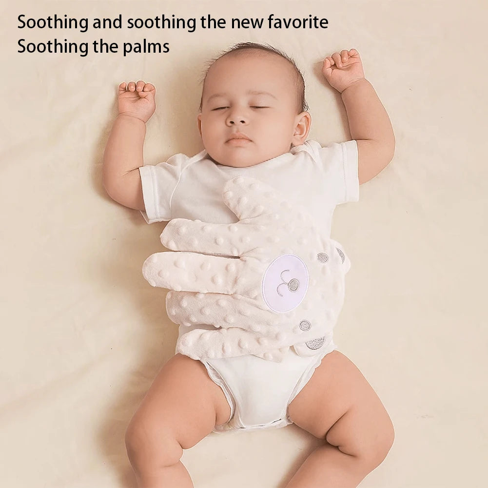 Soothing Baby Pillow with Remote Control – Ergonomic Sleep Aid for Infants, Ultra-Soft Cotton, Adjustable Heat, Multi-Functional 2