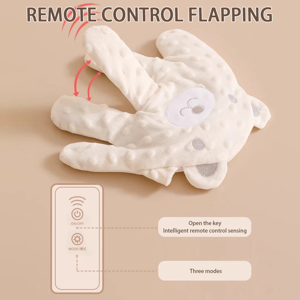 Soothing Baby Pillow with Remote Control – Ergonomic Sleep Aid for Infants, Ultra-Soft Cotton, Adjustable Heat, Multi-Functional 3