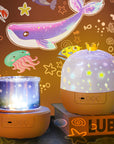 Starry Sky Projector Night Light with Rotating LED – Relaxing Ambiance for Bedrooms and Living Rooms 3