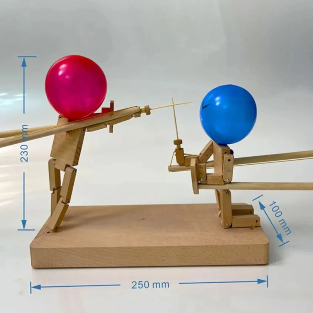 Two Player Wooden Bot Game