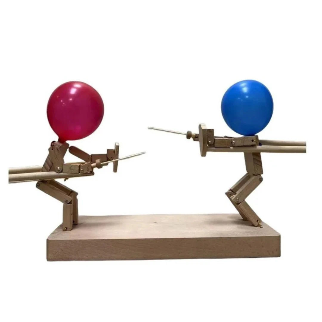 Two Player Wooden Bot Game